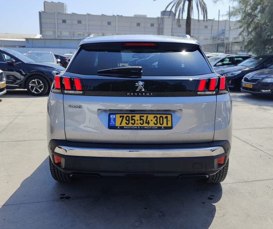 פג'ו 3008 חלק אחורי, שנת 2020 מליסינג