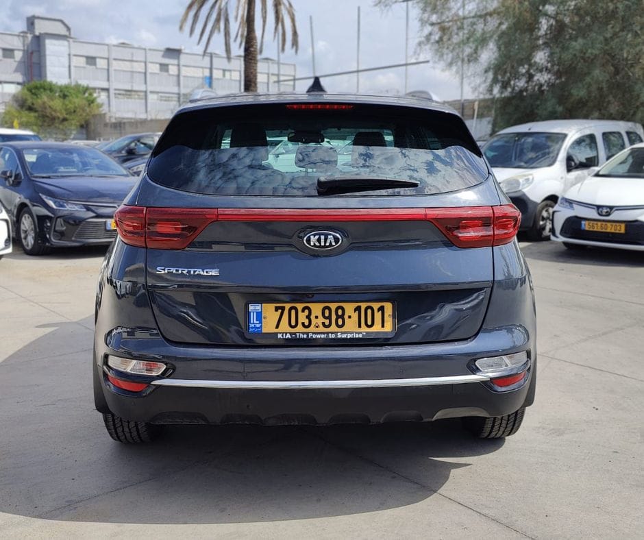 קיה ספורטז' 2019 צבע אפור כהה