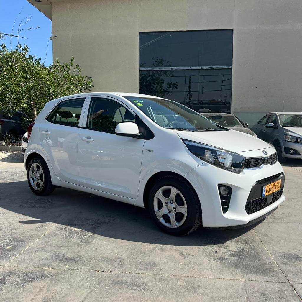 פרופיל קיה פיקנטו לבנה LX שנת 2019