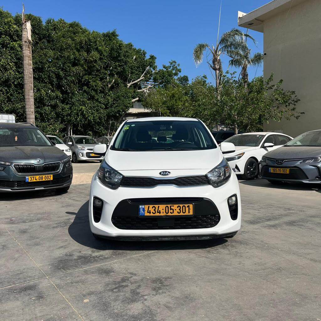 פרונט קיה פיקנטו LX בצבע לבן - 2019 יד שניה למכירה
