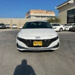 יונדאי אלנטרה 2022 לבנה חזית