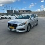 יונדאי - סונטה 2017 אפורה חזית ימין