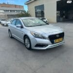 יונדאי - סונטה 2017 אפורה חזית שמאל