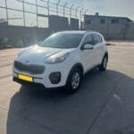 קיה ספורטז 2017 לבנה תמונות חזית שמאל