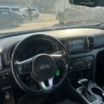 קיה ספורטז' 2017 אפורה תא נהג