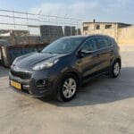 קיה ספורטז' 2017 אפורה חזית שמאל