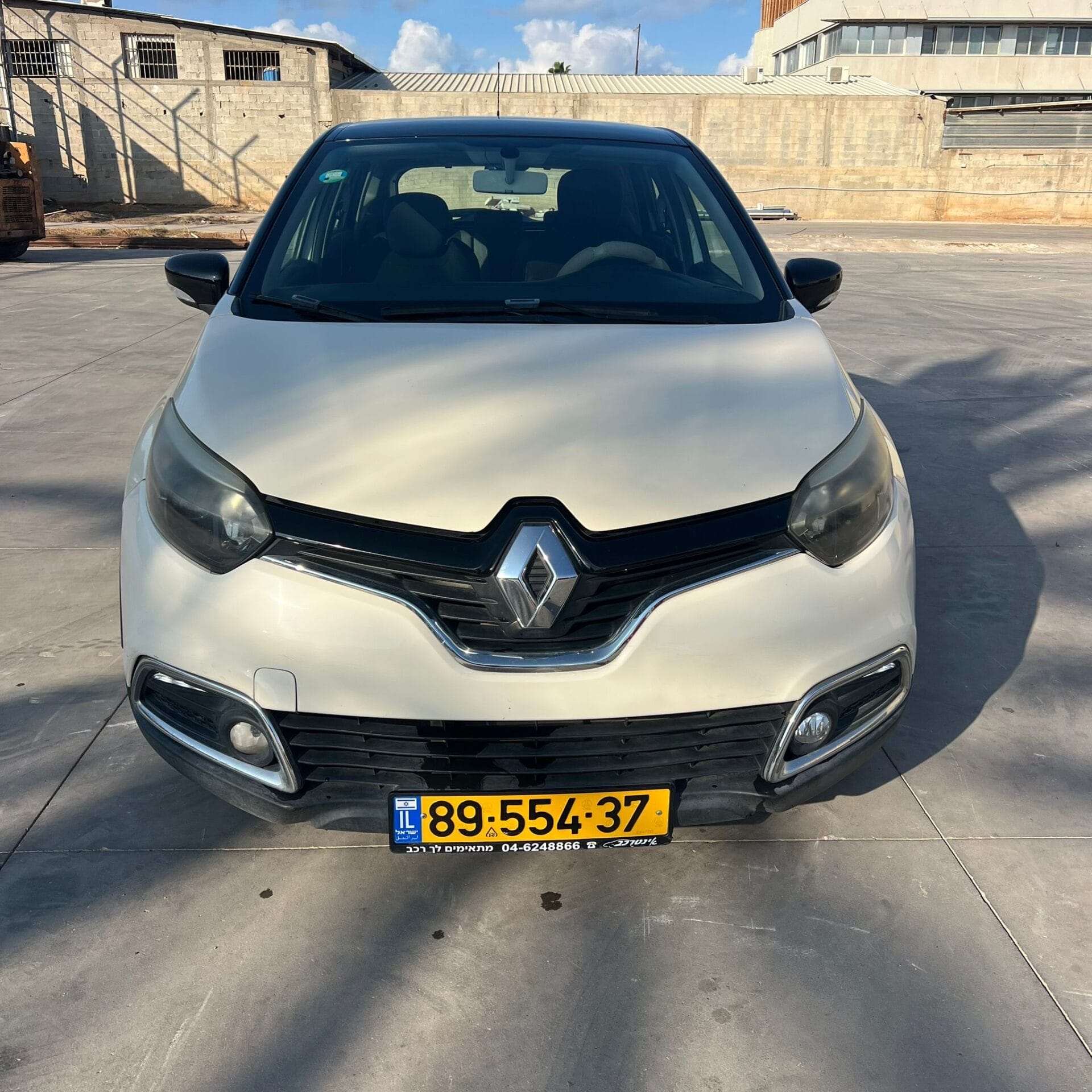 רנו קפצ'ור שנת 2016 חזית